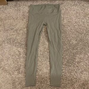 Lululemon Athletica Green Leggings Full-Length Stretch